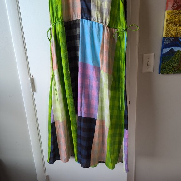 STINE GOYA Multicolor Patchwork Dress - Picture 3 of 14